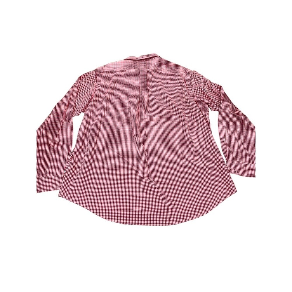 Polo Ralph Lauren Shirt Men's XL Red White Gingham Check Button Down - Picture 3 of 7